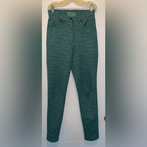 MISSONI Chevron High Waist Vintage Straight Leg Jeans Pants Size 24